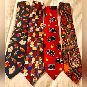 Bundle of 4 Ties